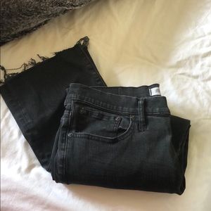 Madewell Cali Denim Boot - frayed hem